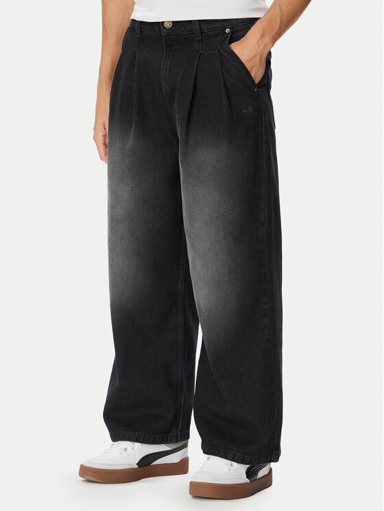 adidas Blugi Jeans Mid-Rise IB6955 Loose Fit