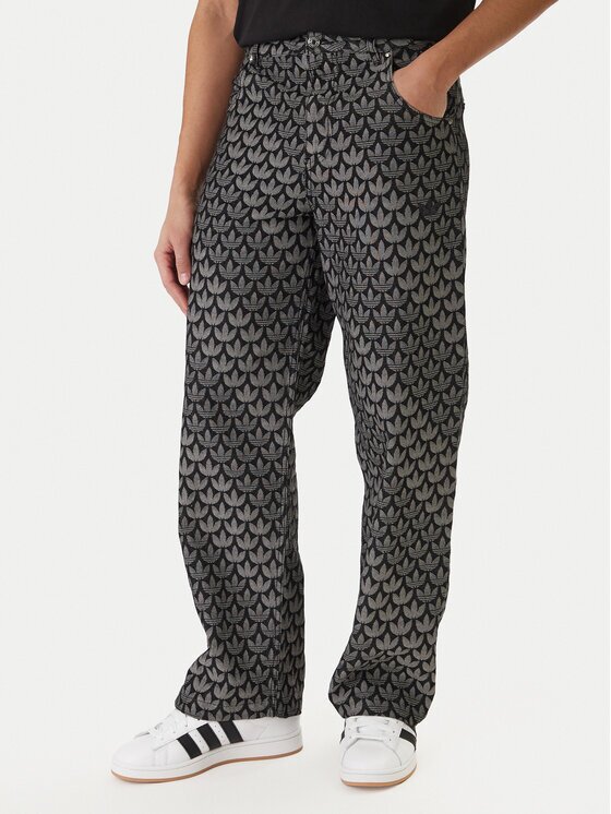 adidas Blugi Monogram KC6380 Loose Fit