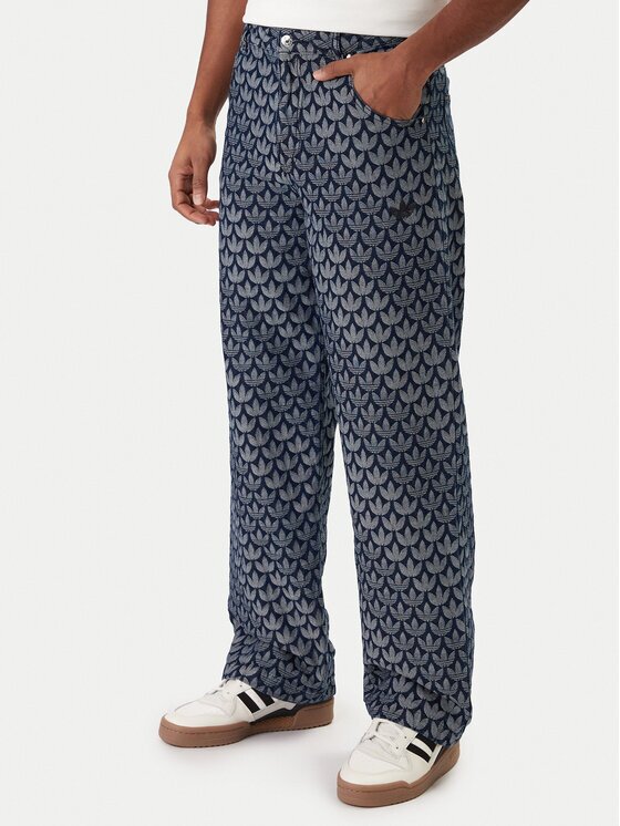 adidas Blugi Monogram KD0399 Loose Fit