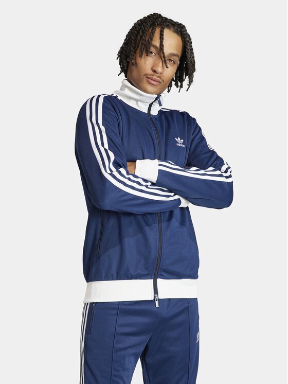 adidas Bluză adicolor Classics Beckenbauer IP0418 Slim Fit