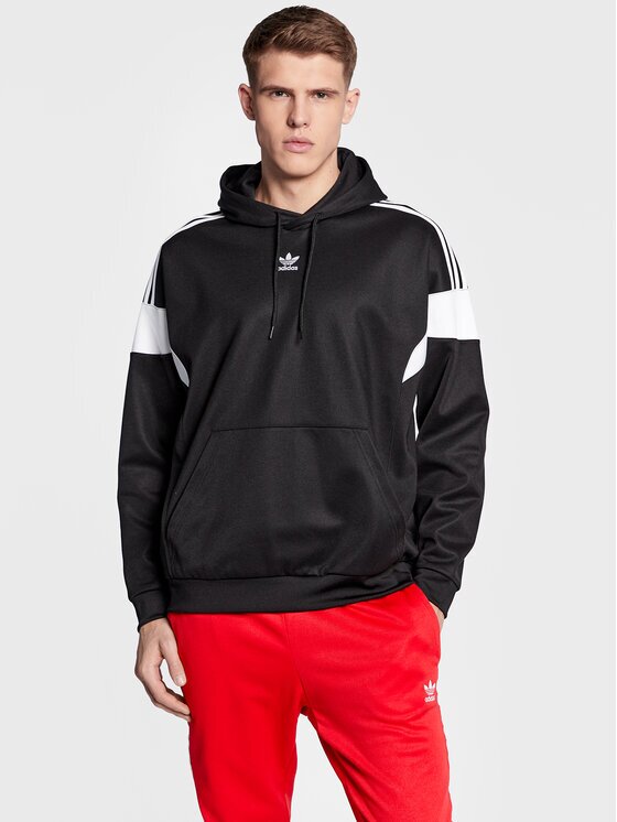 adidas Bluză Adicolor Classics Cut Line Hoodie HS2065 Loose Fit