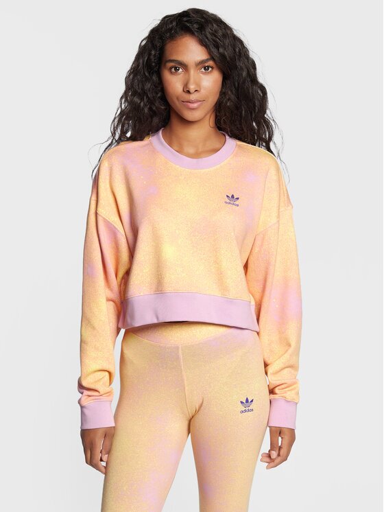 adidas Bluză Allover Print HL6599 Loose Fit