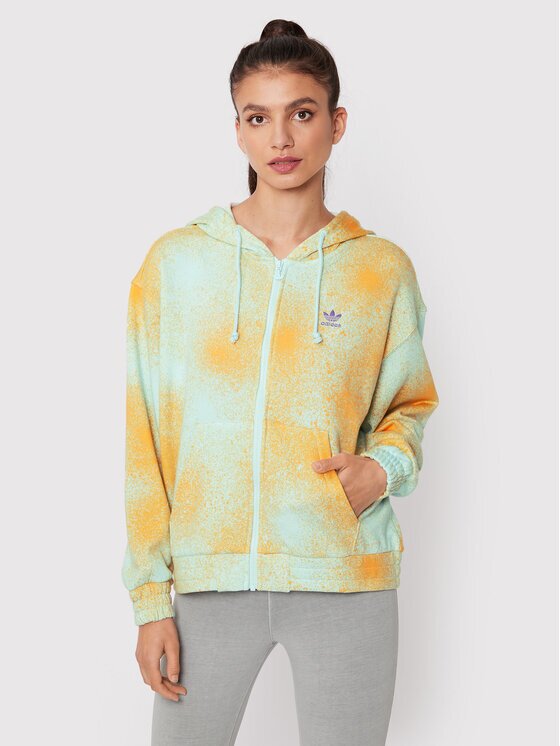 adidas Bluză Allover Print HL6612 Relaxed Fit