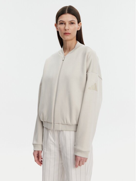 adidas Bluză Essentials Contemporary Logo JD9972 Loose Fit