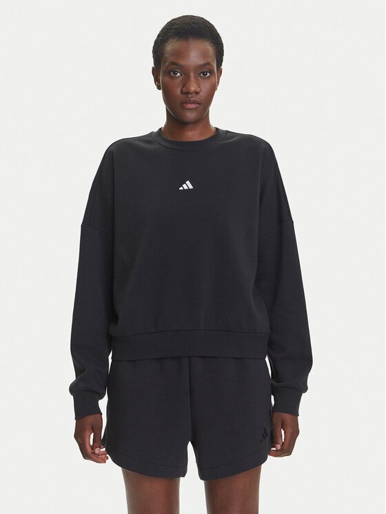adidas Bluză Essentials Small Logo Feelcozy JC5932 Loose Fit