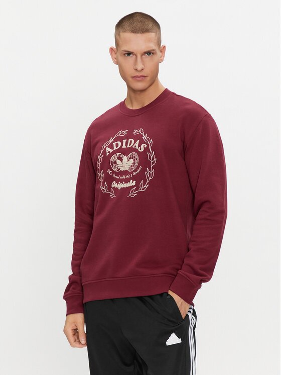 adidas Bluză Graphics Archive Crew Sweatshirt IC5770 Regular Fit