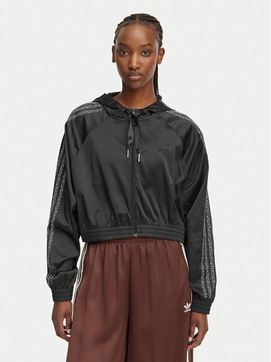 adidas Bluză Pearl Cropped KC7864 Loose Fit
