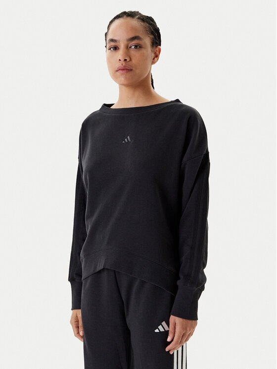 adidas Bluză Seasonal Essentials 3-Stripes JM1900 Regular Fit
