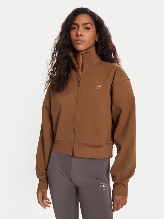 adidas by Stella McCartney Bluză Knitted Track Top JX6782 Regular Fit