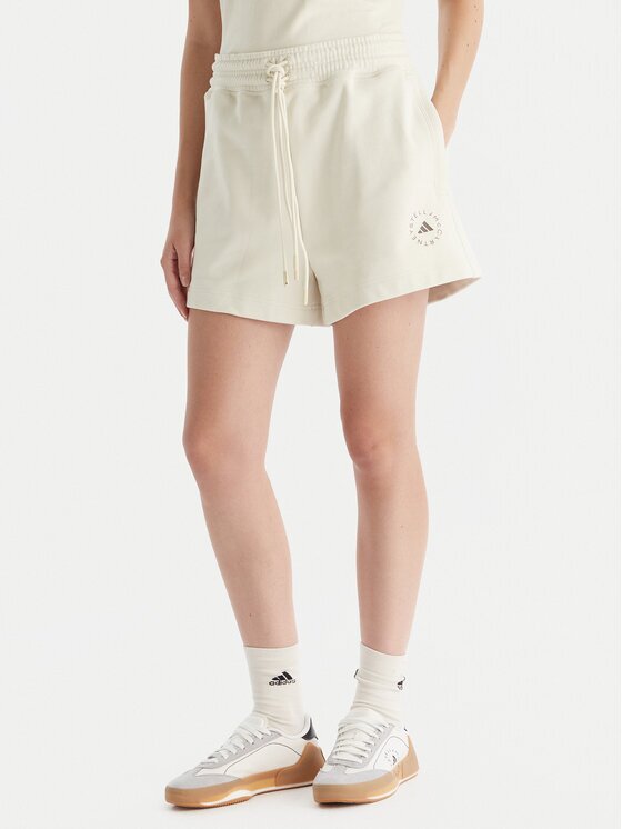 adidas by Stella McCartney Pantaloni scurți sport True Casuals JX6786 Loose Fit