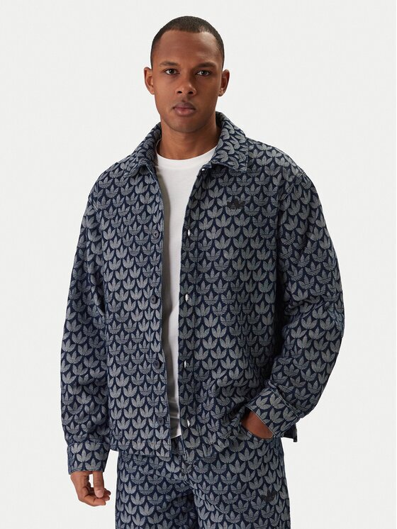 adidas cămașă de blugi Monogram KD0397 Loose Fit