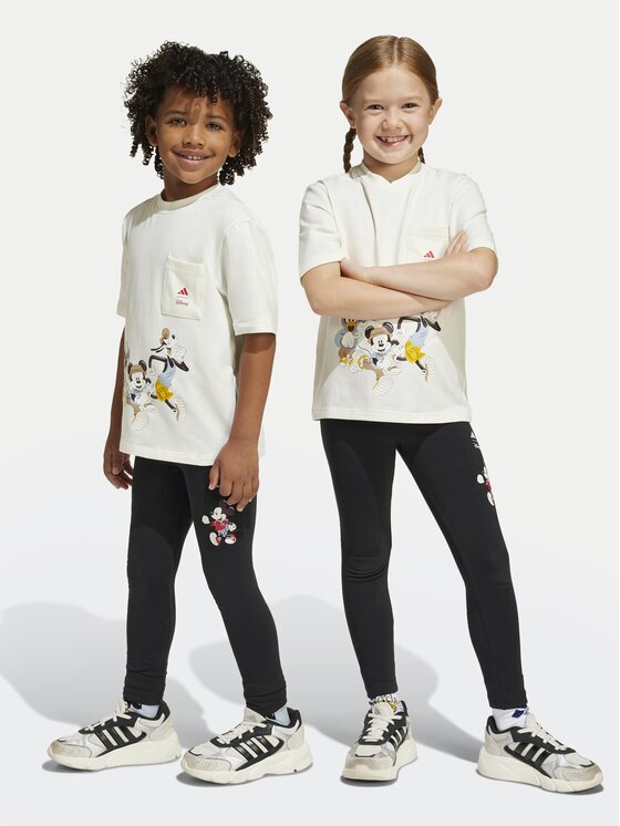 adidas Colanți Disney Mickey Mouse JF3647 Slim Fit