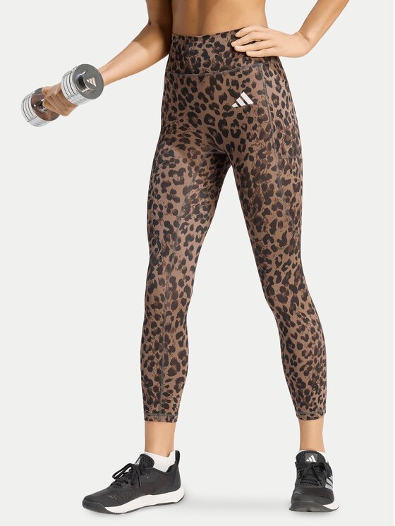 adidas Colanți Optime Essentials 3-Stripes KZ2520 Slim Fit
