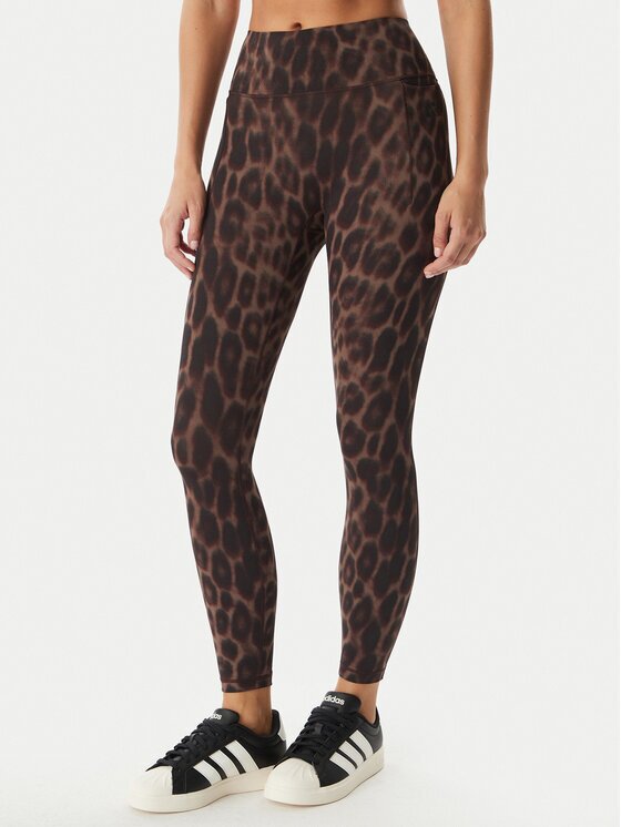 adidas Colanți Optime Power Leopard KF9094 Slim Fit