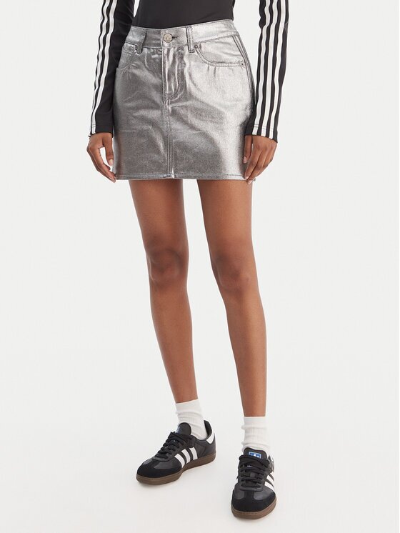 adidas Fustă mini 3-Stripes KD2899 Regular Fit