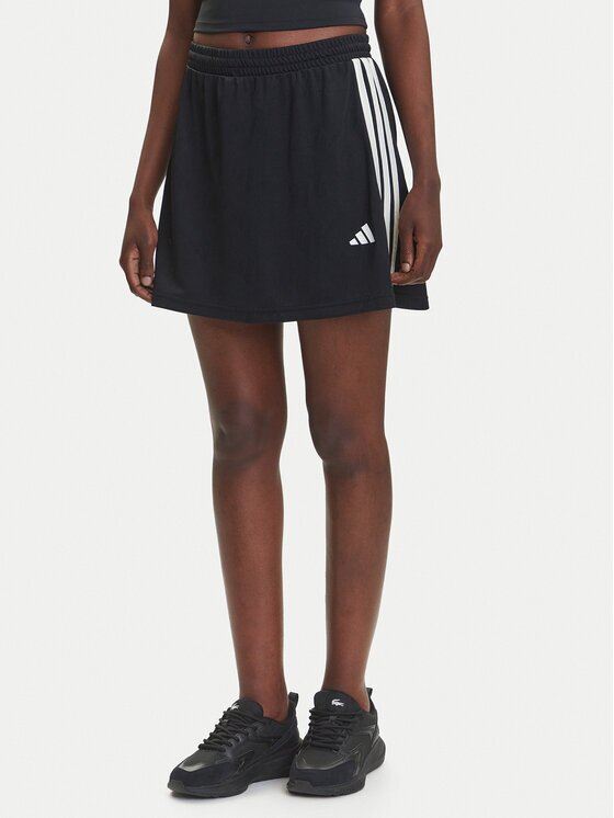 adidas Fustă mini Stadium 3-Stripes Tennis Inspired Jacquard JL7171 Regular Fit