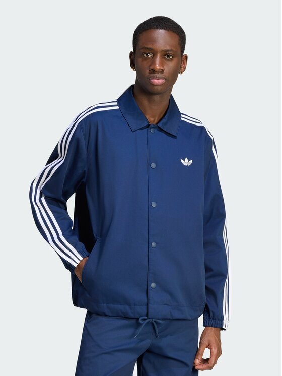 adidas Geacă 3 Stripes Coaches Jacket KE4174 Regular Fit