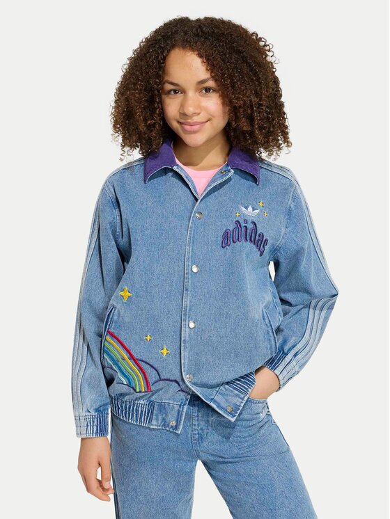 adidas Geacă de blugi Care Bears Loose College KS1734 Regular Fit