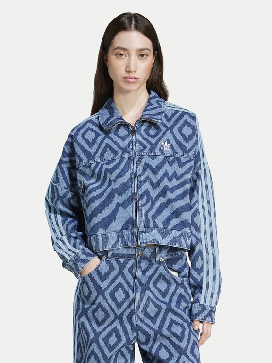 adidas Geacă de blugi FARM Rio IW0793 Loose Fit