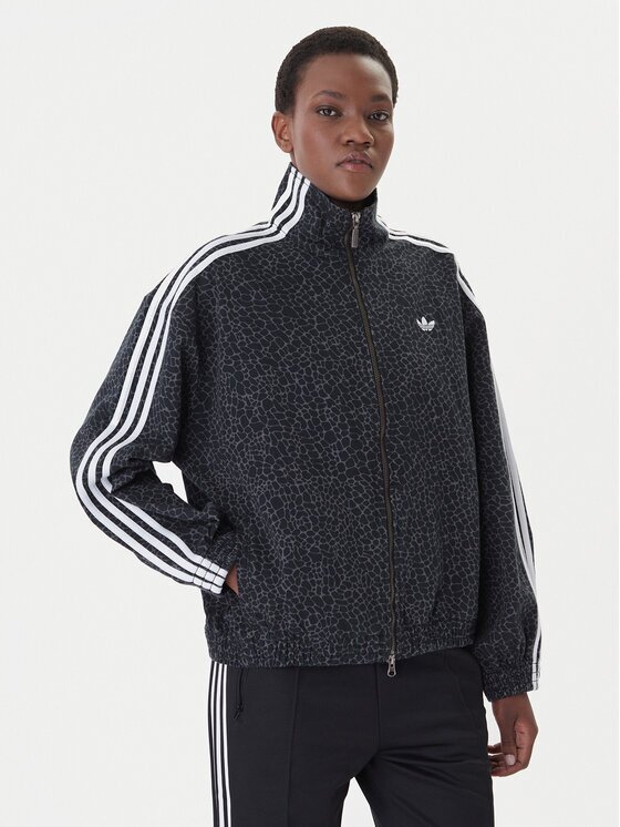 adidas Geacă de blugi Firebird Aop KD8809 Oversize