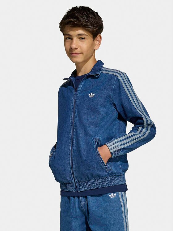adidas Geacă de blugi Firebird KE2849 Loose Fit
