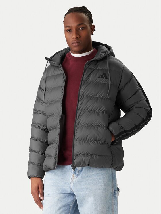 adidas Geacă de iarnă Essentials Climawarm 3-Stripes JX7772 Regular Fit