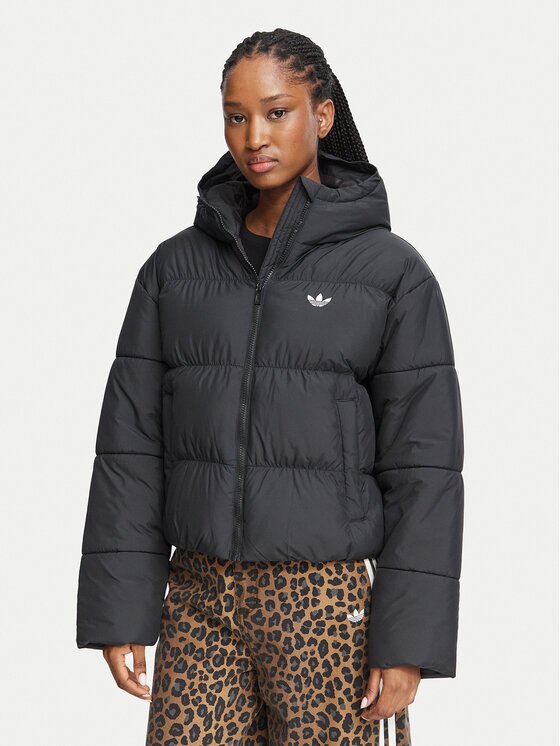 adidas Geacă de iarnă Hooded Padded Jacket KT4236 Regular Fit