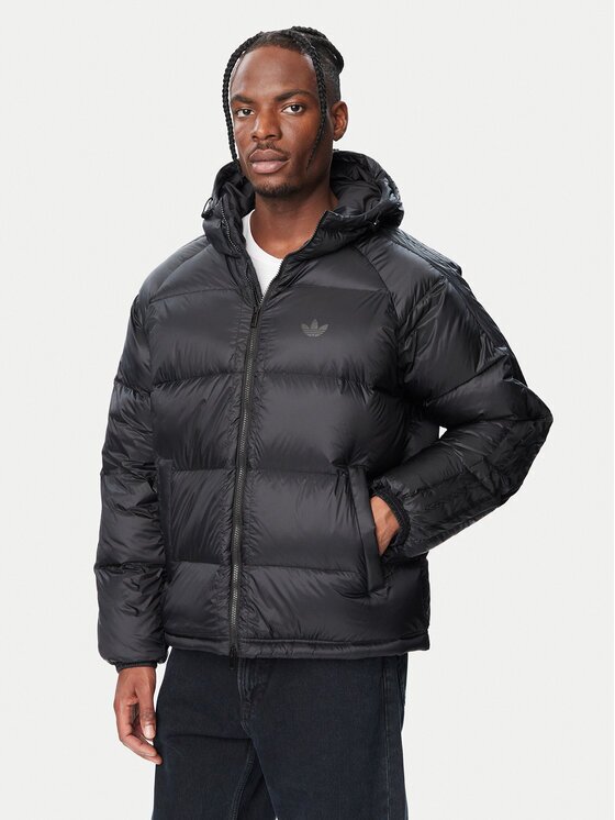 adidas Geacă de iarnă Pertex 3-Stripes KR7194 Loose Fit