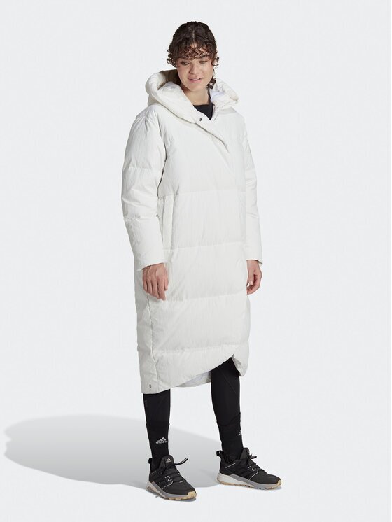 adidas Geacă din puf Big Baffle Down Coat HN9939 Loose Fit