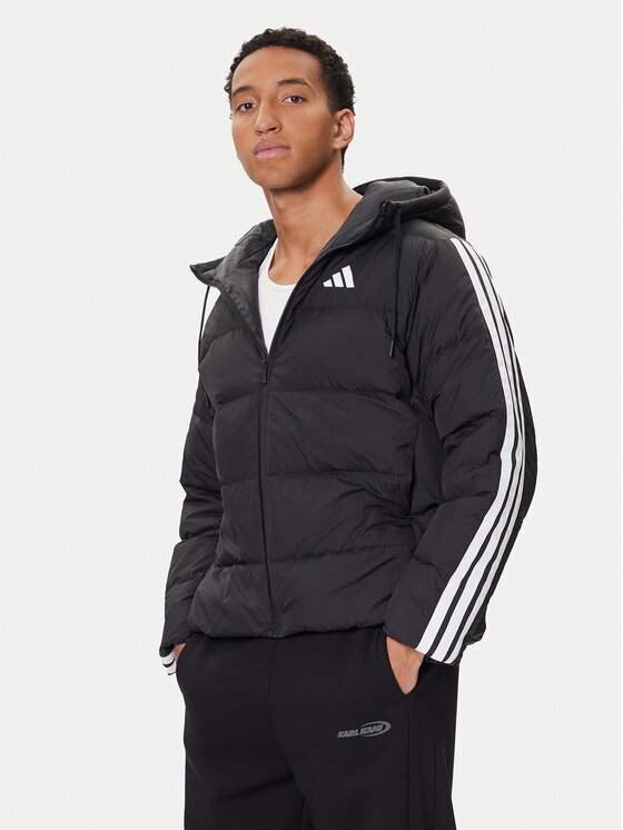 adidas Geacă din puf Essentials Climawarm 3-Stripes JM4165 Regular Fit