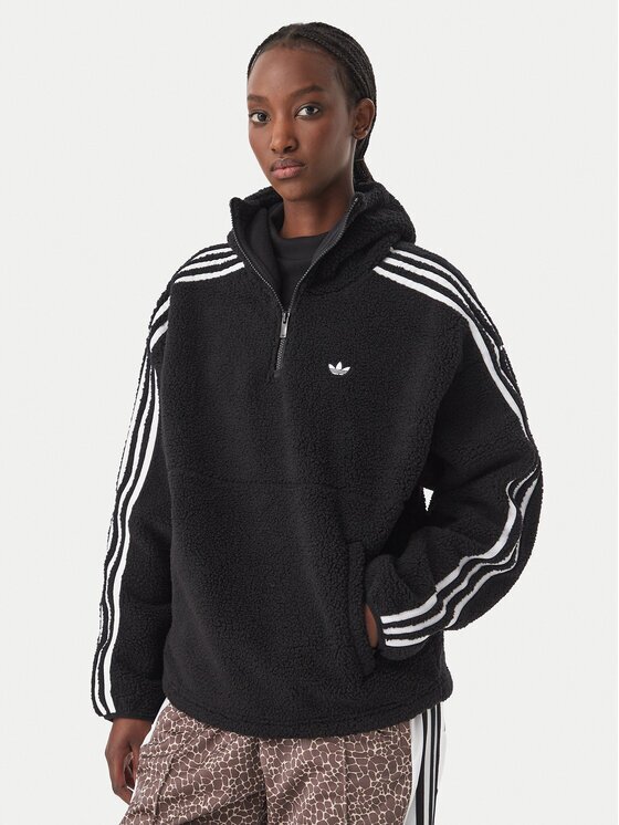 adidas Hanorac Adiluna Season 2 X Jennie Fleece Hoodie Jacket LD8926 Regular Fit