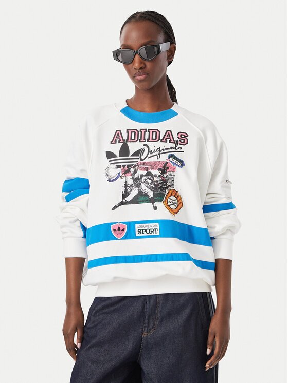 adidas Hanorac Archive Sweater Baseball KS9209 Regular Fit