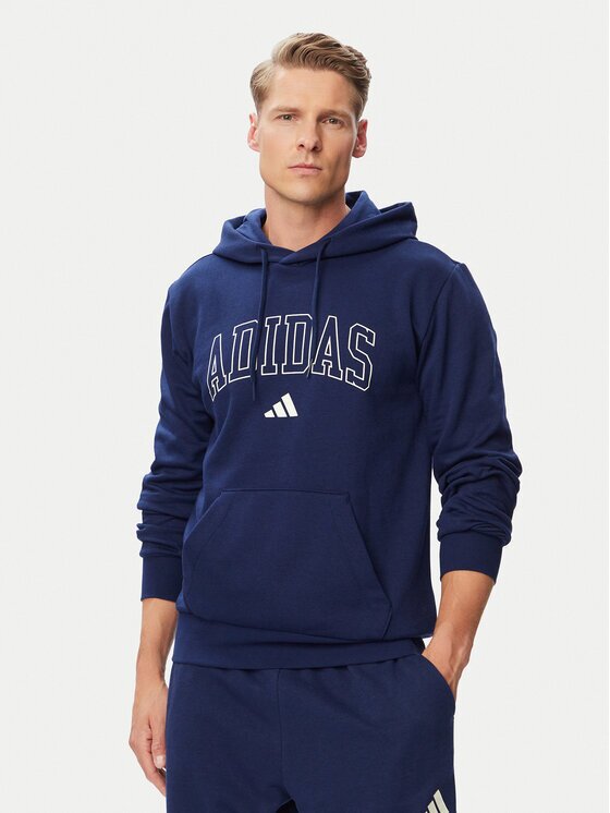 adidas Hanorac Collegiate Script Graphic Hoodie KC7186 Regular Fit
