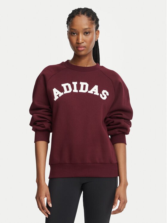 adidas Hanorac Damskie 3-Stripes Crew KU0327 Loose Fit