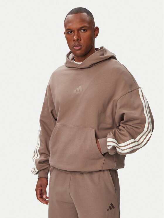 adidas Hanorac Kit 3-Stripes Hoodie KW2406 Regular Fit