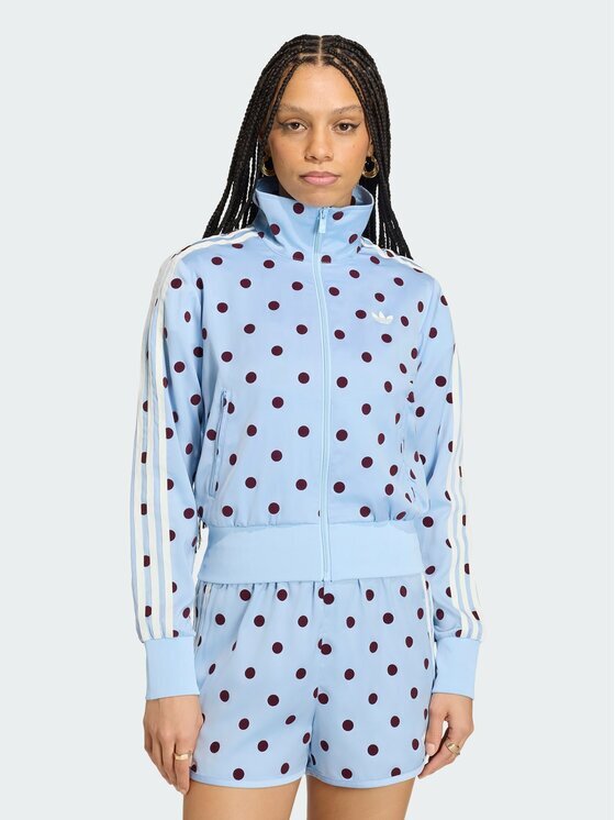 adidas Hanorac Satin Polka Dots Tt Track Top KV1167 Regular Fit