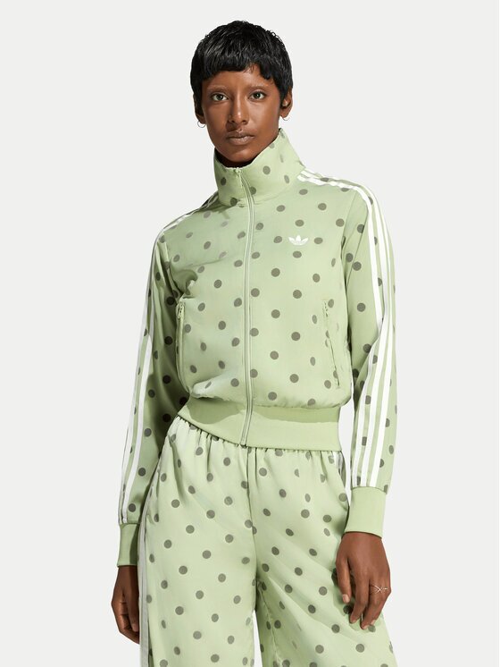 adidas Hanorac Satin Polka Dots Tt Track Top LI2854 Regular Fit