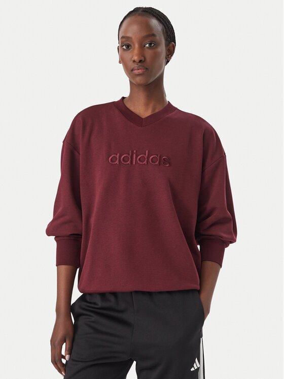 adidas Hanorac Seasonal Essentials Satin V-Neck KS7925 Regular Fit