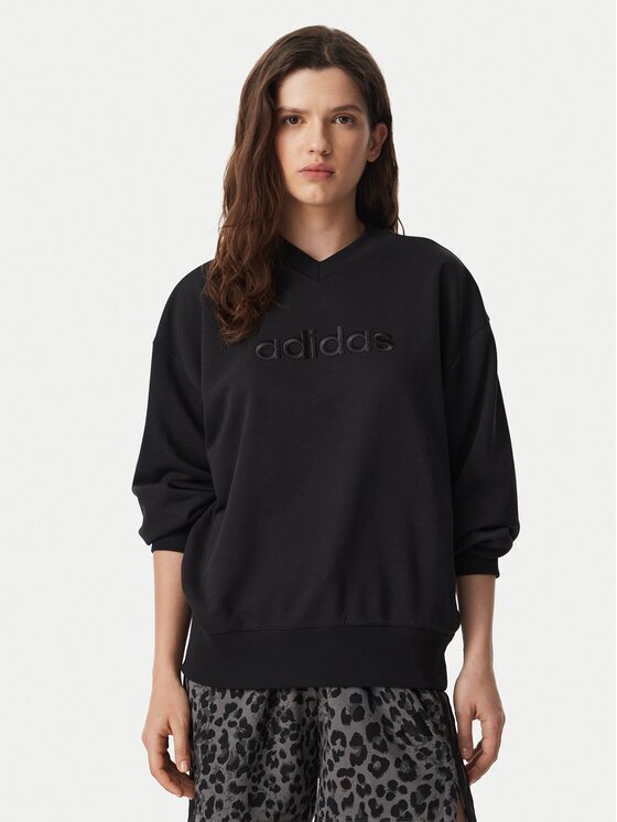 adidas Hanorac Seasonal Essentials Stain V-Neck Sweatshirt KS2800 Regular Fit