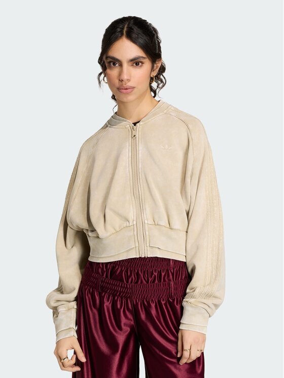 adidas Hanorac Sst Double Layered Cropped Track Top KT2228 Regular Fit
