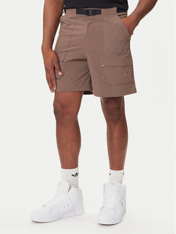 adidas Pantalon scurți din material Premium Essentials Utility Cargo JW1081 Loose Fit
