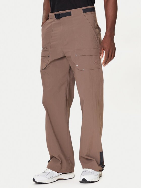 adidas Pantaloni din material Premium Essentials Archive Utility JW1082 Loose Fit