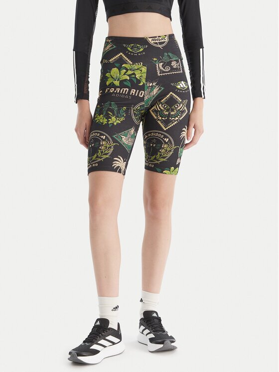 adidas Pantaloni scurți ciclism Farm Bike JM8346 Slim Fit