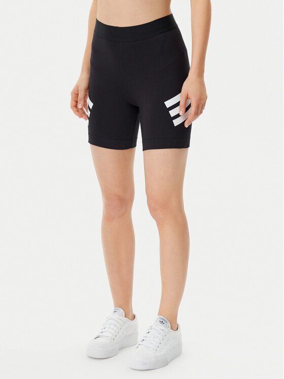 adidas Pantaloni scurți ciclism Future Icons 3-Stripes JE0164 Slim Fit
