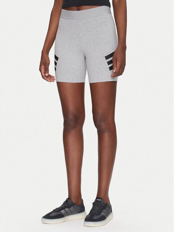 adidas Pantaloni scurți ciclism Future Icons 3-Stripes JE0165 Slim Fit