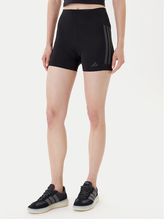 adidas Pantaloni scurți ciclism Optime 3-Stripes JG6144 Slim Fit