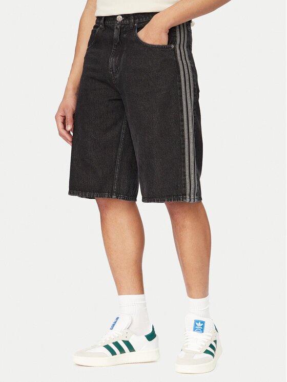 adidas Pantaloni scurți de blugi adicolor Firebird KD1498 Loose Fit