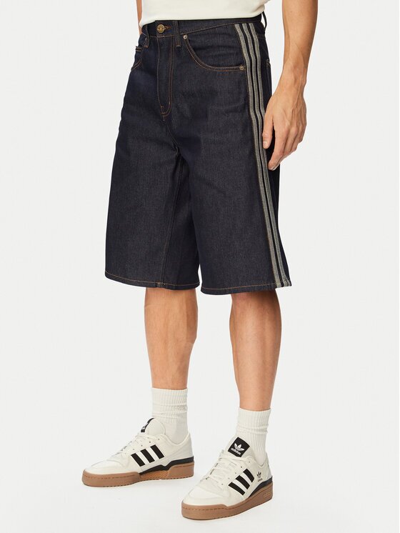 adidas Pantaloni scurți de blugi Firebird Adicolor Jorts Mid-Rise KS6882 Regular Fit