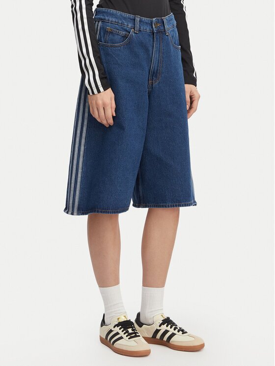 adidas Pantaloni scurți de blugi Firebird Jorts KD2915 Oversize