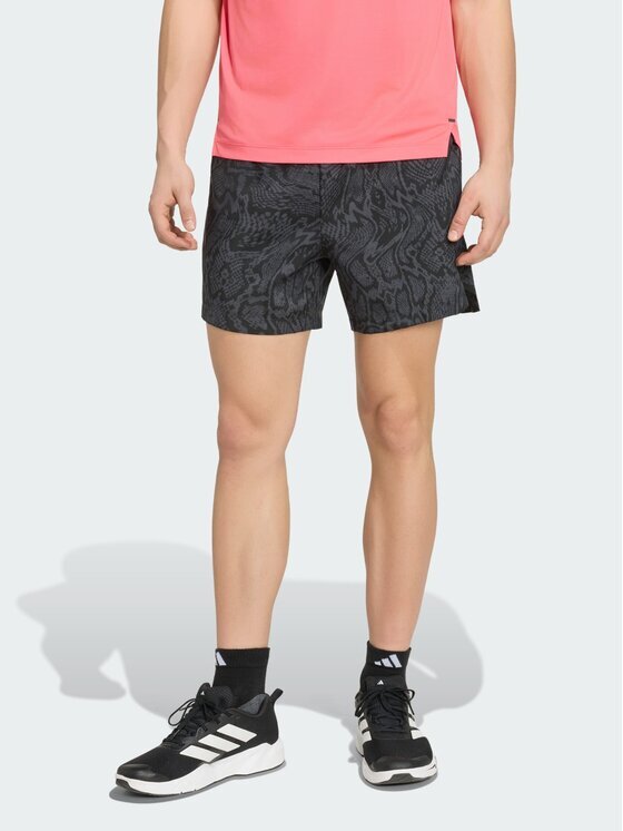 adidas Pantaloni scurți sport D4T Primelift Aop KT5267 Regular Fit